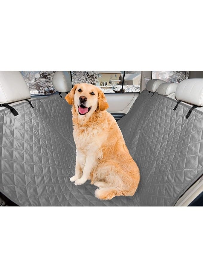 غطاء أثاث للحماية من الحيوانات الأليفة - غطاء مقعد خلفي عالمي مبطن قابل للتعديل ومقاوم للمياه بتصميم مقعد أرجوحة للكلاب والقطط - Image 4