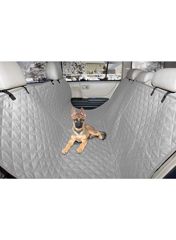 غطاء أثاث للحماية من الحيوانات الأليفة - غطاء مقعد خلفي عالمي مبطن قابل للتعديل ومقاوم للمياه بتصميم مقعد أرجوحة للكلاب والقطط - Image 5