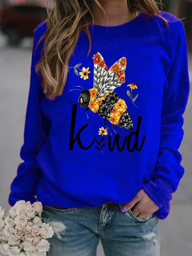 2024 Amazon wish ebay AliExpress cross-border independent station womens animal European and American printed crew neck vests sapphire blue without hat