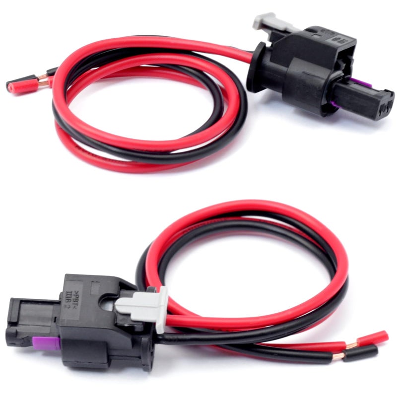 Side Marker Pigtail Connector Harness Compatible with Dodge Charger 20152022 Side Marker Tail Light Connection Cable 2 PCS