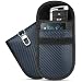 TICONN 2PK Faraday Bags for Car Keys Fob 325X475 Faraday Cage Protector Car RFID Signal Blocking AntiTheft Pouch AntiHacking Case Blocker Navy S - Image 2