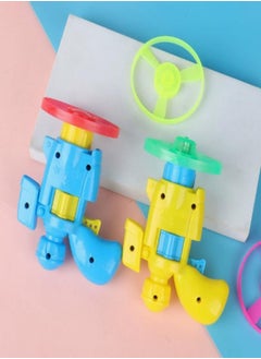 DUNISO Flying Wheel Pistol Toy Set  Random color  - Image 3