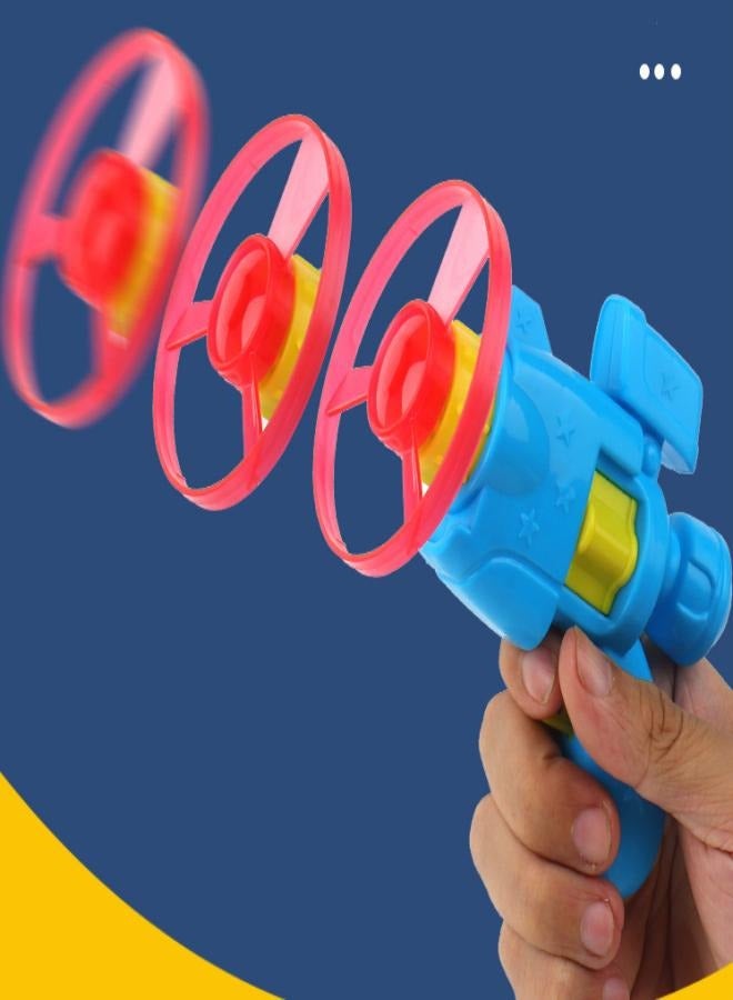 DUNISO Flying Wheel Pistol Toy Set  Random color - Image 4