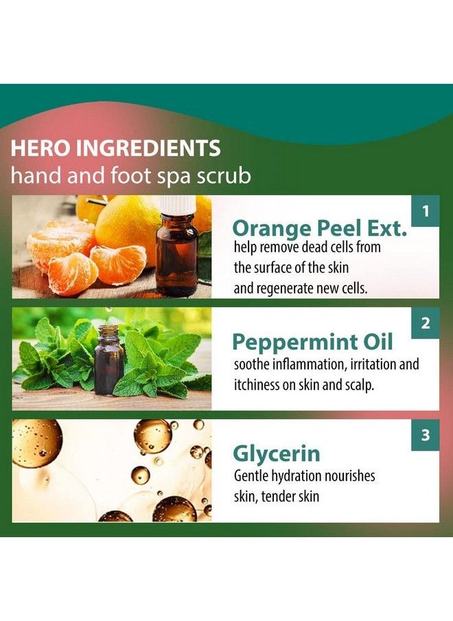 LILIUM Hand & Foot Spa Scrub For Dead Skin & Tan Removal ; Orange Peel Extract ; Ammonia Free ; Exfoliate Dead Tissue 900Ml  - Image 4
