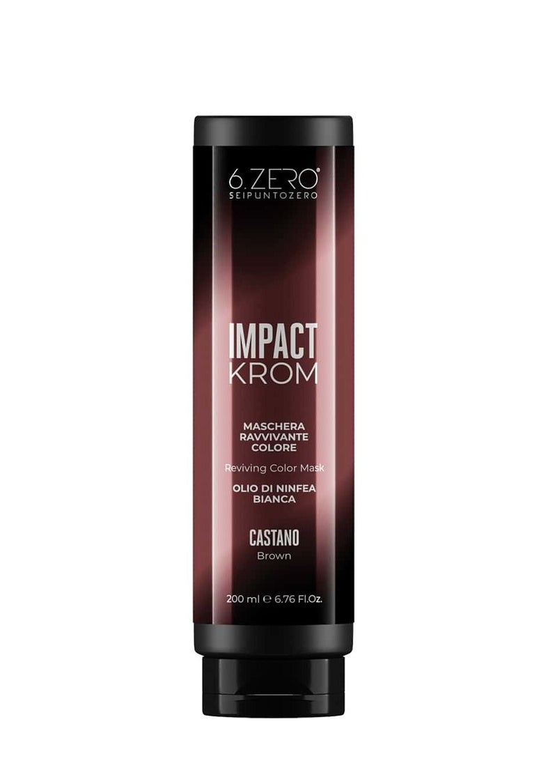 IMPACT KROM COLOR REFRESH MASK BROWN 200 ML