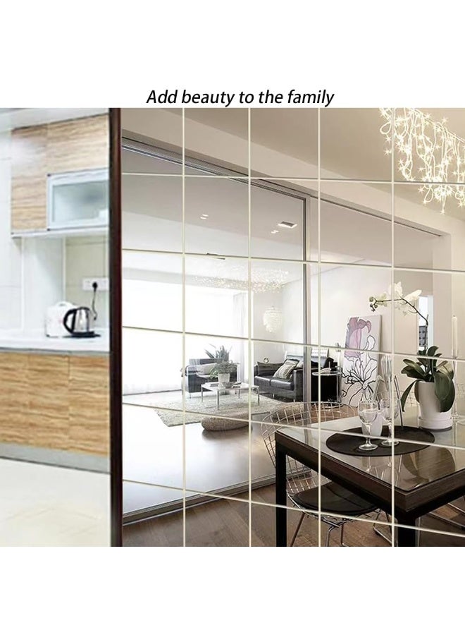 TPGP 10 Pieces Mirror Wall Stickers - Image 2