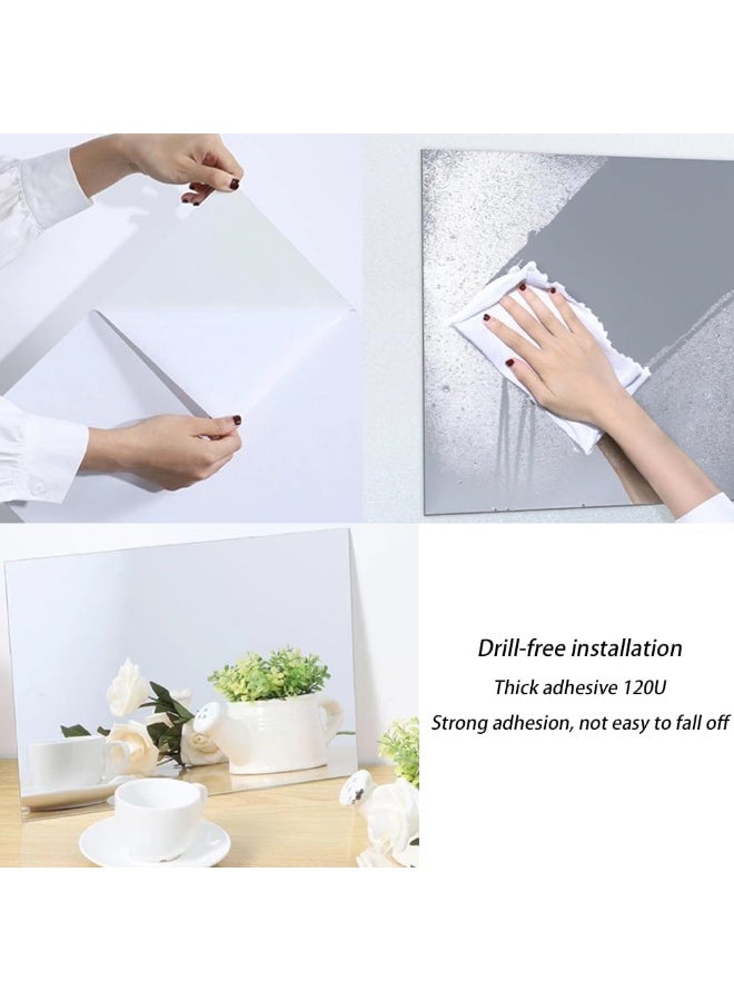 TPGP 10 Pieces Mirror Wall Stickers - Image 4