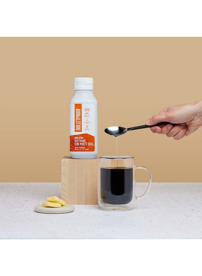 Bulletproof Brain Octane C8 Mct Oil 16 Ounces Keto Supplement For Sustained Energy And Fewer Cravings - Image 3