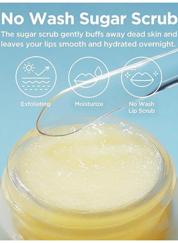 Tocobo Dry & Chapped Lips Repair Mask – TOCOBO Lemon Sugar Lip Mask for Deep Exfoliation, Intense Hydration & Overnight Lip Renewal - Image 5