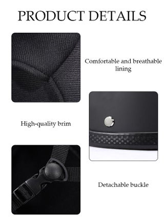 Motorcycle Half Helmet, Multifunctional Breathable Open Face Helmet，Retro Harley Scooter Helmet，With Adjustable Buckle , Shockproof And Fall Proof, Suitable For Both Men And Women，Suitable For Riding Bicycles, Motorcycles, Skateboards ﻿ - view 3