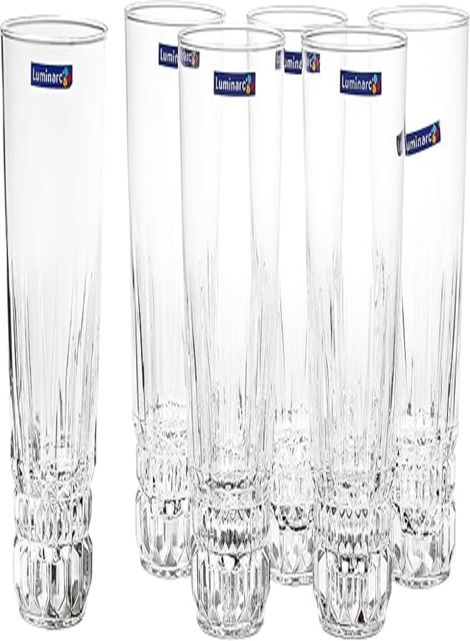 Dajar Luminarc Emperor Drinking Glasses Set of 6, 33727, 310 ml, Serves 6