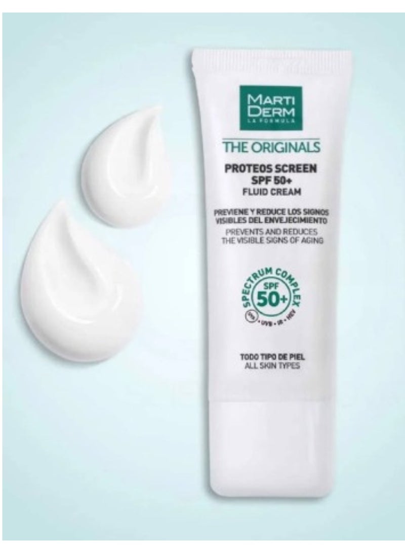 Martiderm The Originals Proteos Screen SPF50+ Fluid Cream 40ml - Image 2