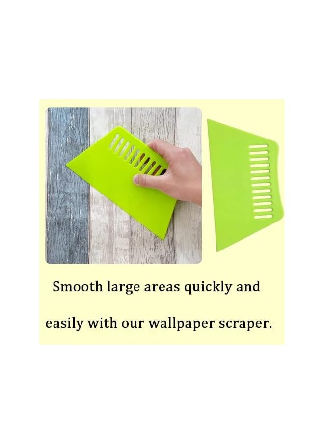 PROMASS Green Smoothing Tool Squeegee for Wallpaper, Vinyl Car Wraps & Window Tint Film - Durable, Streak-Free Application - Ideal for Professional or DIY Installations (1-Pack)  - Image 3