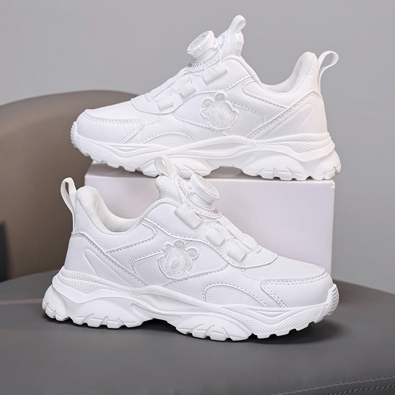 Mesh Sneakers Lightweight Flexible Sole Walking Shoes For Kids Indoor And Outdoor Activities - Image 1
