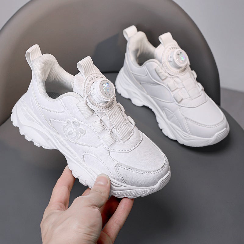 Mesh Sneakers Lightweight Flexible Sole Walking Shoes For Kids Indoor And Outdoor Activities - Image 2