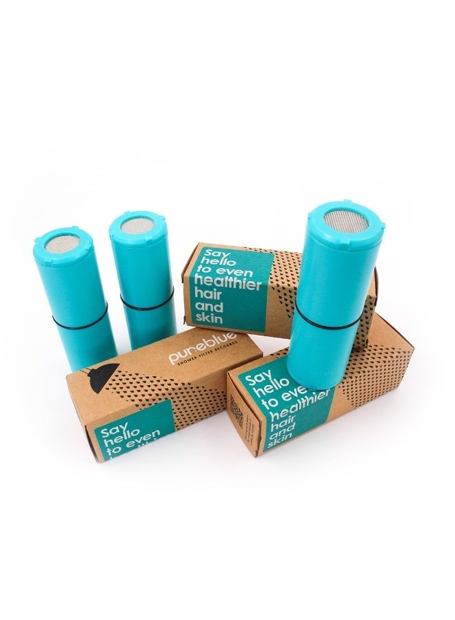 PURE BLUE Recharge Pack for Shower Filter (3 Recharge Cartridges) - Image 1