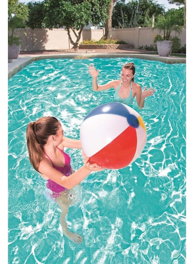 20 Inch Inflatable Beach Ball, Multi-Color - Image 3