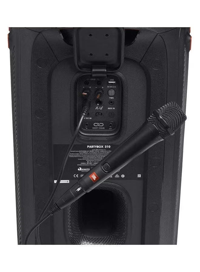 JBL PBM100 Wired Microphone JBLPBM100BLK Black - Image 2