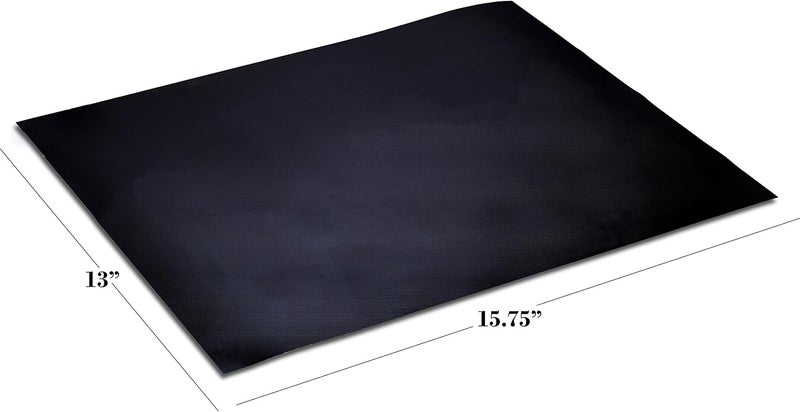 Masirs Grilling Mat  Prevent Food from Sticking to or Falling Through The Grate The Reusable BBQ Grill Mat Will Produce Professional Quality Barbecues Use it in The Oven Microwave Set of 5 - Image 3