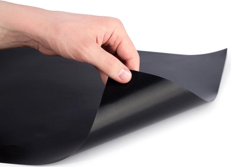 Masirs Grilling Mat  Prevent Food from Sticking to or Falling Through The Grate The Reusable BBQ Grill Mat Will Produce Professional Quality Barbecues Use it in The Oven Microwave Set of 5 - Image 4