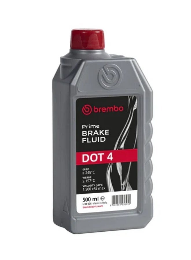 بريمبو سائل مكابح بريمبو DOT 4 سعة 500 مل - Image 1