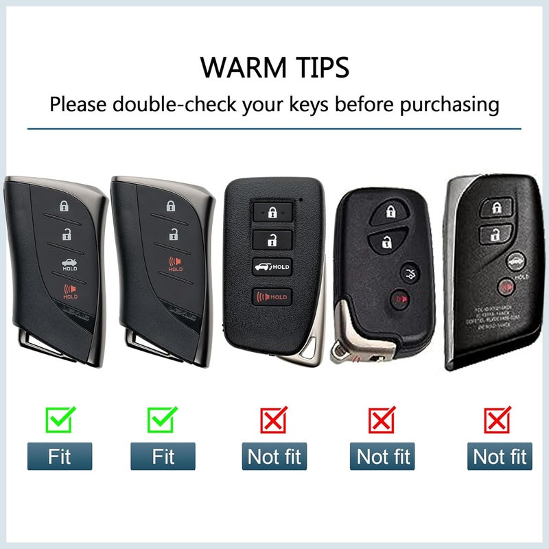 Tengare Pink Key Fob Cover for Lexus - Image 5