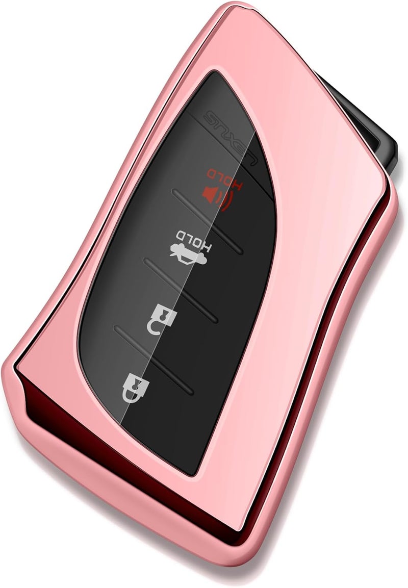 Tengare Pink Key Fob Cover for Lexus - Image 1