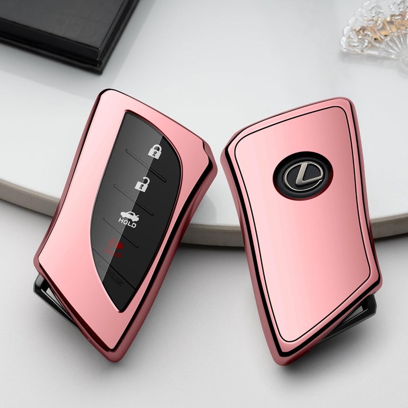 Tengare Pink Key Fob Cover for Lexus - Image 4