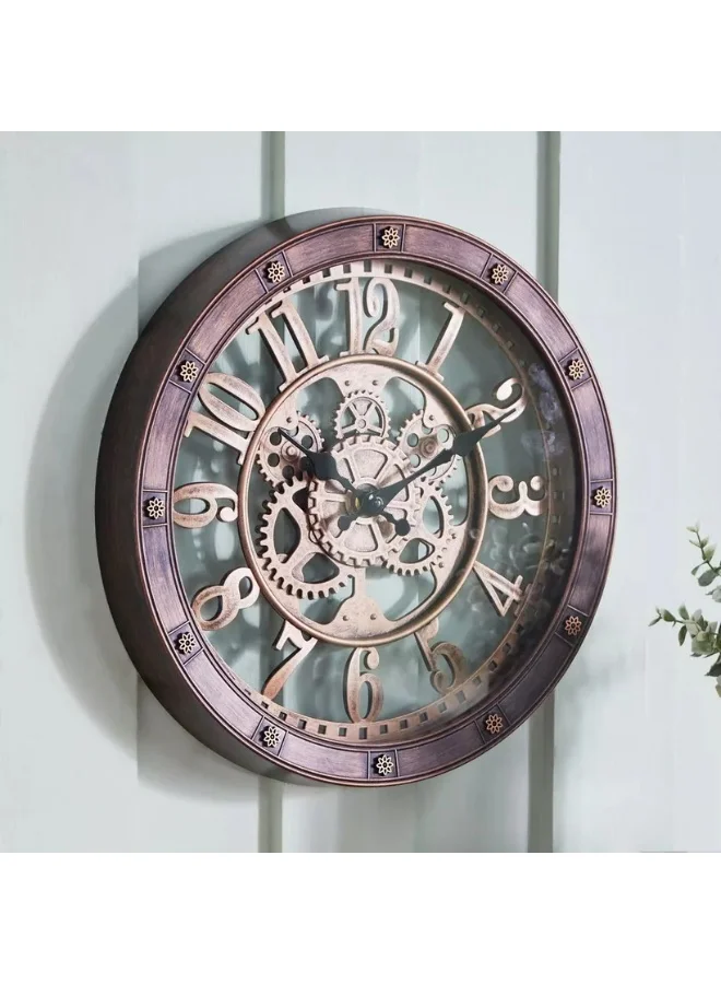 Home Box Saratoga Wall Clock 35.5 x 5 x 35.5 cm