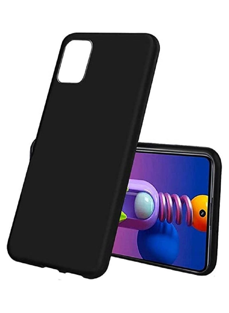 فيسوس حالة وقائية مضادة للسيليكون لسيليكون سامسونج جالاكسي M51 أسود - Image 1