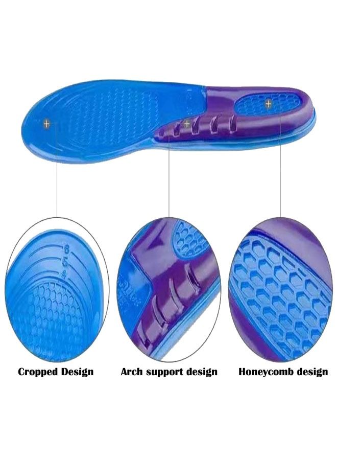 ZCM-HAPPY 3 Pairs Orthopedic Arch Support Insole, Multi-Functional Shock Absorption, Breathable, Suitable for Leisure Sports - Image 3