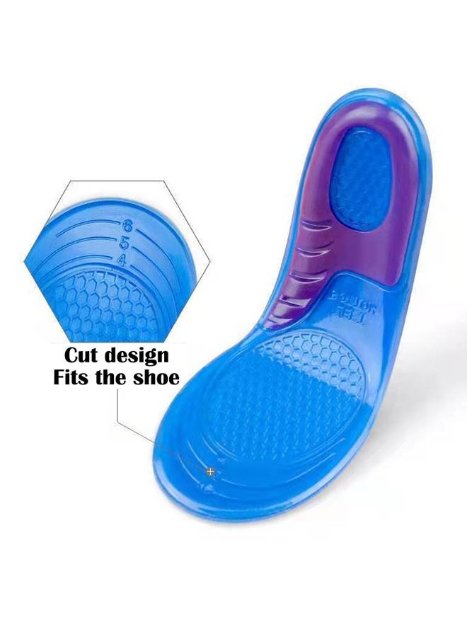 ZCM-HAPPY 3 Pairs Orthopedic Arch Support Insole, Multi-Functional Shock Absorption, Breathable, Suitable for Leisure Sports - Image 5