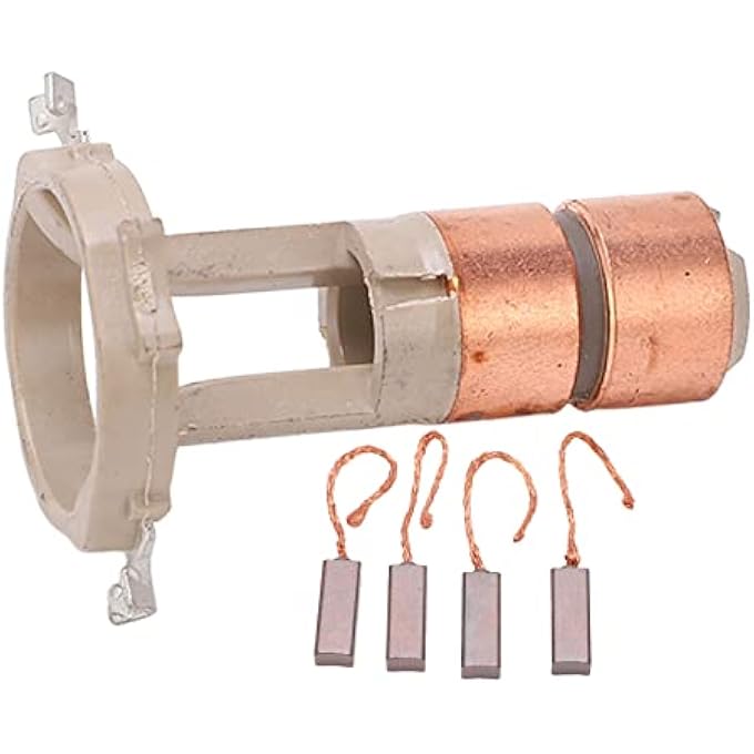 POENVFPO Alternator Brush Set Direct Replacement for 2541848 2542225 2542257 with ABS and Copper Material. for Alternator Repair - Image 1