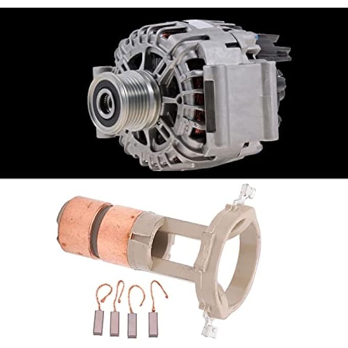 POENVFPO Alternator Brush Set Direct Replacement for 2541848 2542225 2542257 with ABS and Copper Material. for Alternator Repair - Image 4