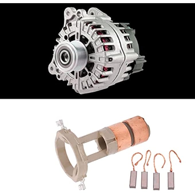 POENVFPO Alternator Brush Set Direct Replacement for 2541848 2542225 2542257 with ABS and Copper Material. for Alternator Repair - Image 5