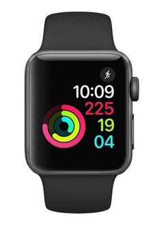 FITIT FITIT Bands for Apple Watch Band match with any Apple Watch Series 3 and Above (41mm 45mm and 49mm cases), Soft Silicone Sport Replacement Strap, Black  - Image 2