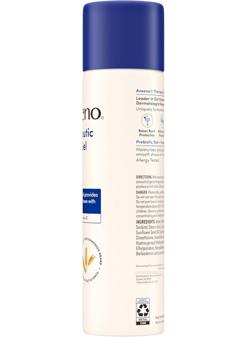 جل حلاقة علاجي مع الشوفان وفيتامين هـ للمساعدة في منع ظهور الحبوب بعد الحلاقة، خالٍ من العطور، 198 غرام - Image 3