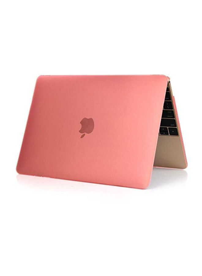 NIBEMINENT Hard Shell Case Cover For Apple MacBook Retina 12-Inch Pink  - Image 3
