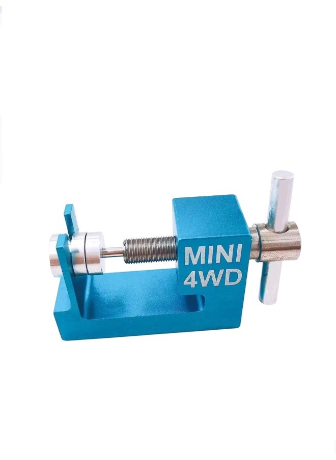 Generic Self-made Tamiya 4-wheel Drive Modified Accessories Tire Loader Tire Puller Wheel Puller Wheel Removal Tool Guide Wheel Bearing Removal-Color:Tire Puller Sky Blue Type A  - Image 1