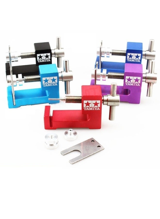 Generic Self-made Tamiya 4-wheel Drive Modified Accessories Tire Loader Tire Puller Wheel Puller Wheel Removal Tool Guide Wheel Bearing Removal-Color:Tire Puller Sky Blue Type A  - Image 5