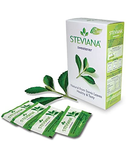 Steviana ستيفيانا سويتينر من أوراق الستيفيا 50 كيس لكل عبوة من 2 (مستورد) - Image 4