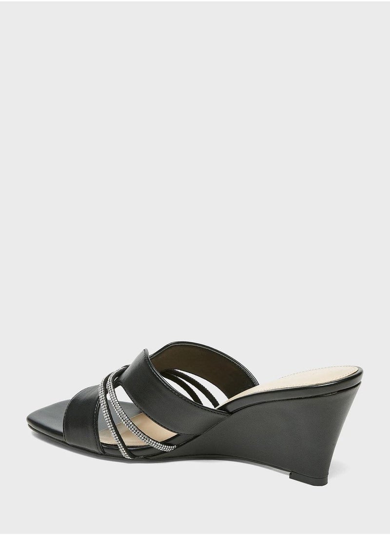 shoexpress Multi Strap Wedge Sandals - Image 2