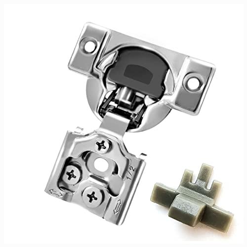 Berta 10-Pack, 86 Degree Angle Restriction Hinge Clips for Soft Close Face Frame Cabinet Hinges, 10 Pieces – Kitchen Cabinet Door Restraints - Image 4