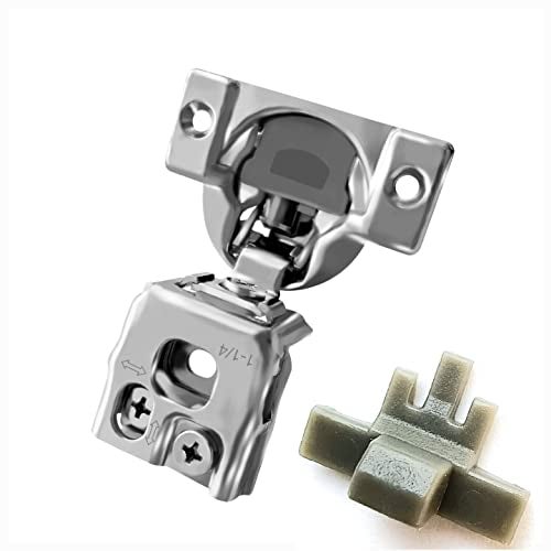 Berta 10-Pack, 86 Degree Angle Restriction Hinge Clips for Soft Close Face Frame Cabinet Hinges, 10 Pieces – Kitchen Cabinet Door Restraints - Image 3