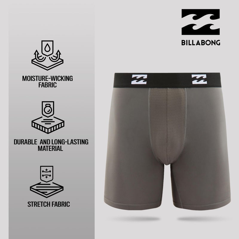 Billabong Mens Underwear 4 Pack Nylon Performance Boxer Briefs for Men - Image 5