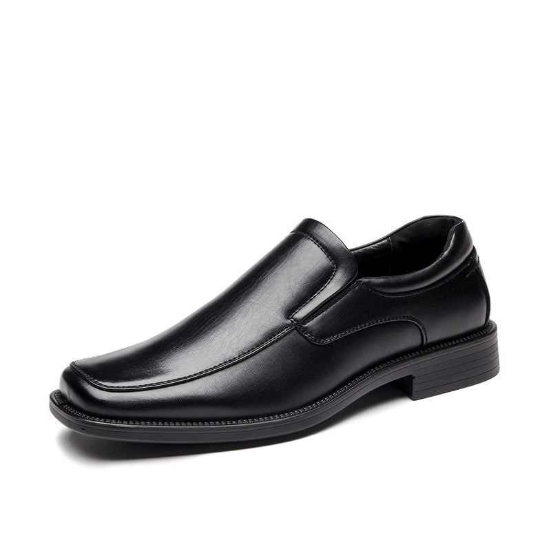 DECARSDZ Men's Dress Shoes Slip On Casual Loafers for Men Black - Image 1