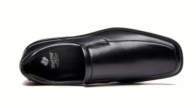 DECARSDZ Men's Dress Shoes Slip On Casual Loafers for Men Black - Image 3