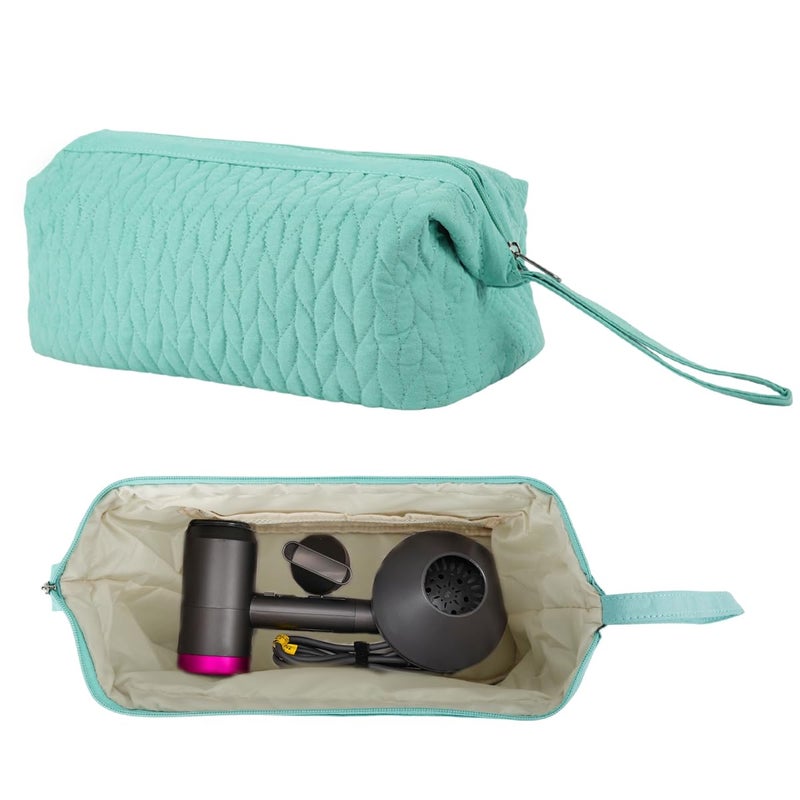 May Create ® Airwrap Travel Case for Dyson/Shark Flexstyle, Travel Pouch Compatible with Dyson Airwrap/Shark Flexstyle for Shark Hair Dryer Curling Iron, Green - Image 1