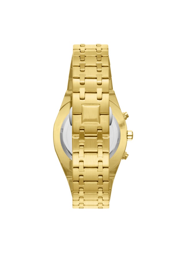 KENNETH SCOTT Men's Stainless Steel Multi Function Watch K24112-GBGW - 42 mm  - Image 3