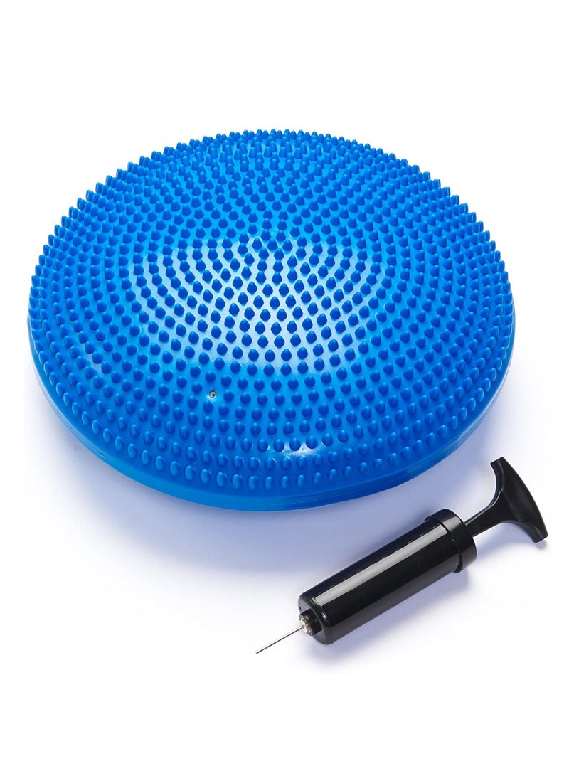 MIXDE balance disc,Core Balance Disc Trainer，Inflated Air Stability Wobble Cushion - Wiggle Seat to Improve Sitting Posture & Attention, Stability Balance Disc for All Age - Image 1